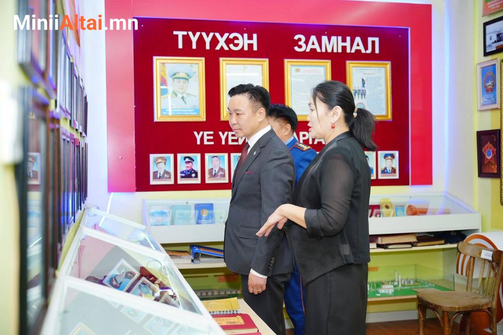 УИХ-ын гишүүн Б.Түвшин Завхан аймгийнхаа Онцгой байдлын газарт ажиллалаа